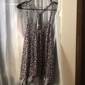 American Eagle floral tank